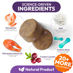 Load image into Gallery viewer, Dog Multivitamin Chewable Vitamins Supplements with Glucosamine 170 Chews Hip