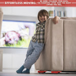 Load image into Gallery viewer, Furniture Moving Sliders Set Up to 220 lb Heavy Duty Moover Tool for Furnitures Non Scratching Design Smooth Glide Protects Floors Durable and Easy to Use for Home Office and Appliance Moving