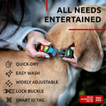 Load image into Gallery viewer, Nylon Dog Collar Adjustable Dog Collar for Large Dogs Small &amp; Medium Dogs Breakaway Puppy Collars for Large Breed Dogs Boy &amp; Girl Dog Collars with Durable Plastic Buckle and QR Dog Tag