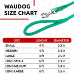 Load image into Gallery viewer, Rolled Leather Dog Leash 4Ft * 0.4 in for Small Medium and Large Dogs Heavy Duty Leather Puppy Leash for Outdoor Walking Running Training Strong Dog Leashes for Large Breed Dogs (Mint)