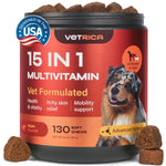 Load image into Gallery viewer, Dog Vitamins 15 in 1 Multivitamin Chews Joint Supplement for Hip Joint Immune