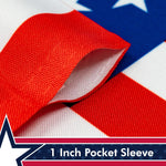 Load image into Gallery viewer, G128 Betsy Ross Historical American Flag Garden Flag  12x18 Inch  Printed 150D Polyester  Betsy Ross 13 Stars Patriotic Outdoor Flag