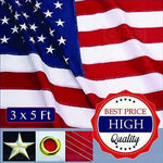Load image into Gallery viewer, MULTI PACK: American Flag 210D Embroidered Polyester 3x5 Ft   30 PACK