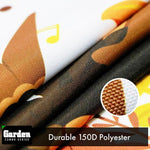 Load image into Gallery viewer, G128 Combo Pack: Garden Flag Stand Black 36x16 Inch &amp; Garden Flag Pilgrim Turkey with Pumpkin 12x18 Inch