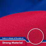 Load image into Gallery viewer, G128 5 Pack: Czech Republic Czech Flag  3x5 Ft  Printed 150D Polyester  Indoor/Outdoor, Vibrant Colors, Brass Grommets, Quality Polyester, Much Thicker More Durable Than 100D 75D Polyester