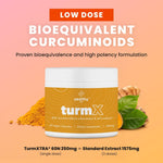 Load image into Gallery viewer, Turmeric Supplement Supports Joint Immune System Brain Skin 250 mg per Capsule