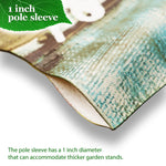Load image into Gallery viewer, G128 Combo Pack: Garden Flag Stand Black 36 in x 16 in &amp; Garden Flag Summer Decoration Welcome Sunflowers and Butterflies 12x18 DoubleSided Blockout Fabric