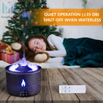 Load image into Gallery viewer, Volcano Diffuser for Essential Oils Aromatherapy Humidifier Diffuser Black 360ml