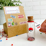 Load image into Gallery viewer, Cute Anniversary Present For Girlfriend or Boyfriend Unique Game Inspired Romantic Bottle Anniversary Love Wish Jar (Craft Box I Choose You)