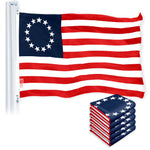 Load image into Gallery viewer, Betsy Ross Flag 3x5 Ft 5Pack 150D Printed Polyester By G128