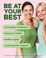 Load image into Gallery viewer, Resveratrol Supplement 1800mg Complex COQ10 Quercetin Vitamin E Calcium Ascorbate Powerful Antioxidant Formula for Enhanced Energy Heart Health &amp; Healthy Aging Support Trans Resveratrol 90 Caps