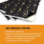 Load image into Gallery viewer, Sound Deadening Material 2.3mm 37.6 sqft Noise Insulation &amp; Dampening