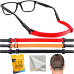 Load image into Gallery viewer, Glasses Strap Holder 3 Adjustable Eyeglasses Strap Lanyards No Tail 3 Pcs M Size
