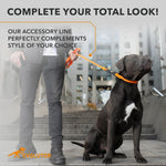 Load image into Gallery viewer, Orange Evolutor Extra Heavy Duty Dog Leash 10 Ft  Durable Leash for Large Dogs