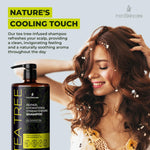 Load image into Gallery viewer, Tea Tree Shampoo with Castor Oil Rosemary Oil for Hair Growth 16 Oz Thinning