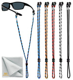 Load image into Gallery viewer, Eyeglasses String Holder Strap Cord Glasses Chain for Men Women 5 Cords Red