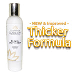 Load image into Gallery viewer, Organic Shave Cream with Aloe Coconut Oil Shea Butter Lavender Lemon Scent 8 oz