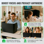 Load image into Gallery viewer, 24 Pack Privacy Folders for Students Desk Dividers for Students Privacy Shields for Student Desks Testing Dividers for Classroom Test Divider for Student Desks Classroom Folders Desk Divider