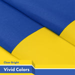 Load image into Gallery viewer, G128 Ukraine Ukrainian Flag 3x5 Ft 150D Printed Polyester