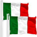 Load image into Gallery viewer, Italy Italian Flag 3x5 Ft 2Pack 150D Printed Polyester