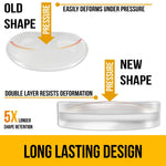Load image into Gallery viewer, Premium Cabinet Door Bumpers 256 Pcs Clear Self Adhesive Pads for Noise Damp
