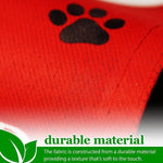 Load image into Gallery viewer, G128 Garden Flag &amp; Stand Forever in My Heart Pawprint Dog Memorial  4x8 Inch  Printed Blockout Polyester