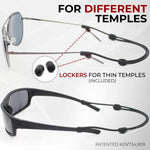 Load image into Gallery viewer, Sunglass Strap Eyeglass Holder 2 Pcs No Tail Glasses Strap Lanyard  L 16 inch