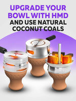 Load image into Gallery viewer, Hookah Purple Complete Set   Hookah Set 2 Hose Hookah – LilOne 12” Mini Hookah