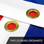 Load image into Gallery viewer, Colorado CO State Flag 3x5 Ft 2 Pack Embroidered Polyester Brass Grommets