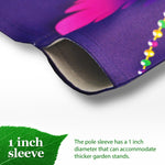 Load image into Gallery viewer, G128 Garden Flag Mardi Gras Masquerade Mask 12x18 Blockout Fabric