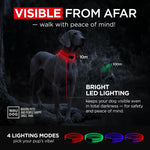 Load image into Gallery viewer, Light Up Dog Collar Waterproof LED Collar for Safety Night Walking USB Rechargeable Glow in The Dark for Small Medium Large Dog