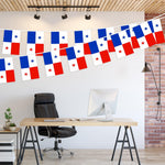 Load image into Gallery viewer, G128 Panama 	Panamanian Bunting Banner  Flag 8.2 x 5.5 Inch, Full String 33 Feet  Printed 150D Polyester, Decorations For Bar, School, Festival Events Celebration