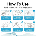 Load image into Gallery viewer, Vaginal Moisturizer Gel for Vagina Health Moisturizer Applicators for Vaginal Dryness Relief and Long Lasting Wetness   Pre and Post Menopausal   20 Pre Filled Applicators