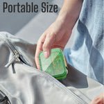 Load image into Gallery viewer, Medicine Pill Organizer Green Pill Container Small Pill Box 7 Compartments