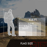 Load image into Gallery viewer, G128 3 Pack: Betsy Ross TeaStained Flag  3x5 Ft  ToughWeave Pro Series Embroidered 420D Polyester  Historical Flag