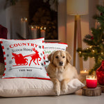 Load image into Gallery viewer, Christmas Decoration Farmhouse Cookie &amp; Pine Spruce Waterproof Throw Pillow 18 x 18 in Set of 4, Beautiful Cushion Covers for Christmas Sofa Couch Decoration, Pillow Insert Included