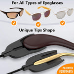 Load image into Gallery viewer, Glasses Strap String Holder 2 Pcs No Tail Eyeglasses Strap Cord M 13 inch