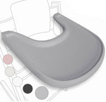 Load image into Gallery viewer, High Chair Tray Compatible with Stokke Trip Trap Chair Matte Gray Ergonomic Curved Design BPA Free Easy to Assemble