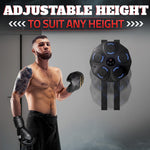 Load image into Gallery viewer, Music Boxing Machine for Adults Durable Wall Mounted Bluetooth Music Punching Machine with 9 Modes Shock Absorbing Pads LED Screen &amp; Included Gloves Boxing Equipment for Training at Home