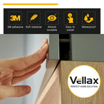 Load image into Gallery viewer, Cabinet Door Bumpers 128 Pcs   Black Self Adhesive Pads Cabinet Stoppers Rubber Bumpers for Drawers Cupboards Cutting Boards Glass Tops Picture Frames Kitchen Furniture (Hemispherical)