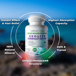 Load image into Gallery viewer, Zeolite Detox Capsules   120 Zeolite Capsules   1 2 µm Clinoptilolite Zeolite Detox   2 Months Supply Zeolite Clinoptilolite Capsules   Zeolite Sorbolit Detox   Zeolite Pills