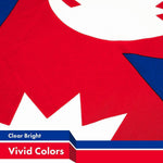 Load image into Gallery viewer, G128 5 Pack: Nepal Nepali Flag  3x5 Ft  LiteWeave Pro Series Printed 150D Polyester  Country Flag, Indoor/Outdoor, Vibrant Colors, Brass Grommets, Thicker and More Durable Than 100D 75D Polyester