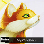 Load image into Gallery viewer, Combo Pack: Garden Flag Stand Black 36x16 Inch Garden Flag Cats in Love 12x18