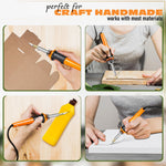 Load image into Gallery viewer, Handheld Electric Cutter Tool Soft Foam Cutting Tool 10 Blades Hot Wire Foam Cutter Tool