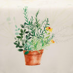 Load image into Gallery viewer, Watercolor Flowers Rectangle Garden Tablecloth Stain Resistant 60x104 inch