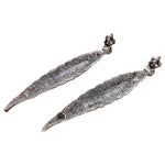 Load image into Gallery viewer, The Fine Living Co. Elegant Silver Incense Burner Holder Set of 2 Perfect for Relaxation Meditation Home Fragrance Aromatherapy Yoga Zen Atmosphere Home Decor