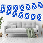 Load image into Gallery viewer, G128 Scotland Scottish Bunting Banner  Flag 8.2 x 5.5 Inch, Full String 33 Feet  Printed 150D Polyester, Decorations For Bar, School, Festival Events Celebration