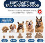 Load image into Gallery viewer, (2 Pack) Probiotics for Dogs   340 Dog Probiotics Chews   Digestive Enzymes &amp; Prebiotics   Support Gut Health Diarrhea Gas &amp; Constipation Relief   Itchy Skin Allergies   Advanced Supplement