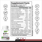 Load image into Gallery viewer, Areds 2 Eye Health Plus w  Copper Vitamin A B C E Lutein &amp; Zeaxanthin Quercetin Zinc Bilberry Extract Biotin   Sight Care Dryness Strain Night Vision Supplement for Adults 60 capsule