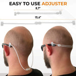 Load image into Gallery viewer, Eye Glasses String Strap Holder Silicone Sunglasses No Tail L Size 15 inch 2 Pcs